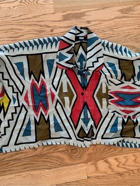 Bold Geometric Shirt - Milan Sample